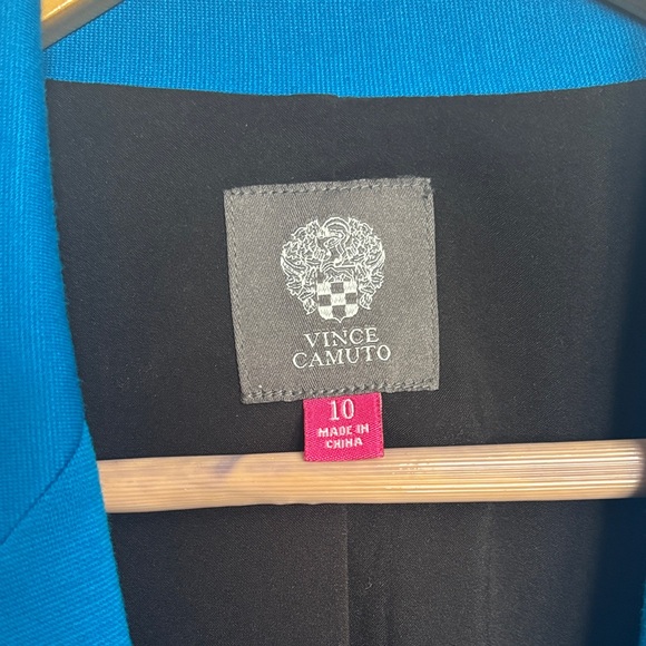 Vince Camuto Vibrant Blue Blazer and matching pants - Picture 2 of 10